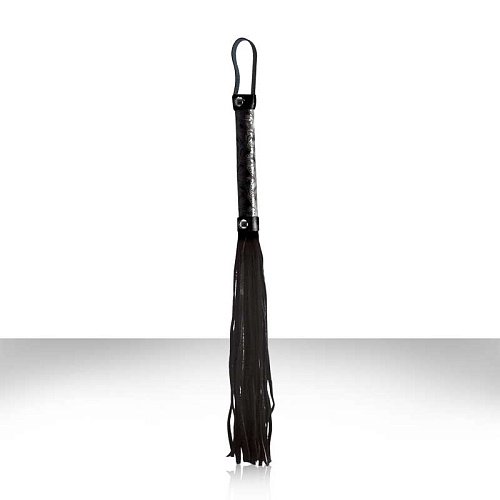 Многохостая чёрная плетка NS Novelties SINFUL WHIP NSN-1225-13