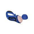 Синий мастурбатор  с вибрацией California Exotic Novelties APOLLO ALPHA STROKER 2  SE-0848-60-3