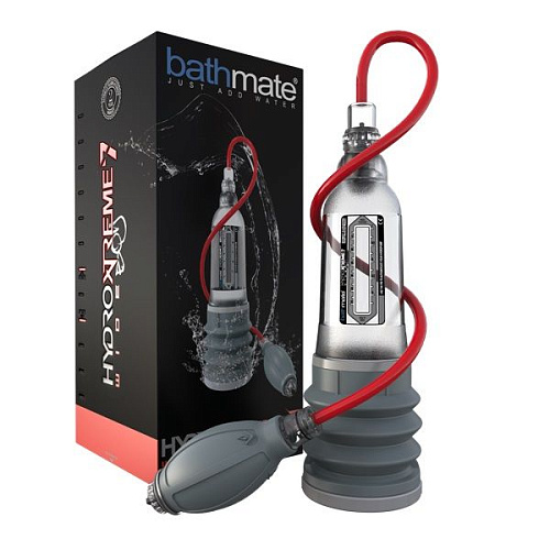 Прозрачная гидропомпа Bathmate HydroXTREME7 Wide Boy BM-HX7-WB-CC