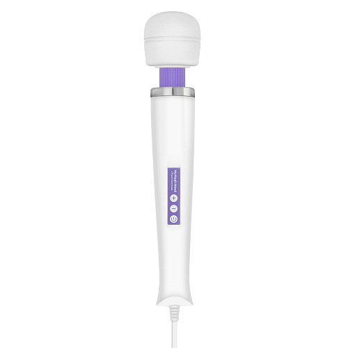 Жезловый вибромассажёр белого цвета EDC Wholesale MyMagicWand MMW001PUR