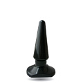 Чёрная анальная пробка Bior toys ANAL STIMULATOR SF-70133-1 (7,7 см)