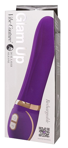 Фиолетовый вибромассажёр для точки G Orion Glam Up Purple GR 0586064 (22 см)
