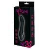 Чёрный вибратор Tonga NAGHI №32 530032 (15 см)