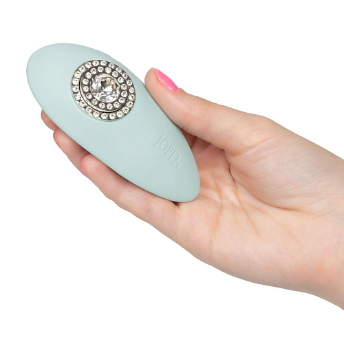 Мятный вибромассажёр с кристаллами Jopen Pave Grace JO-8005-20-3