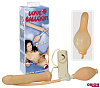 Вибратор с функцией расширения телесного цвета Orion Love Balloon 05513680000 (17 см)