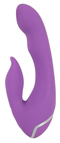 Фиолетовый вибромассажёр для внутренней и наружной стимуляции Orion Purple Vibe G-Spot 0579734 (20 см)