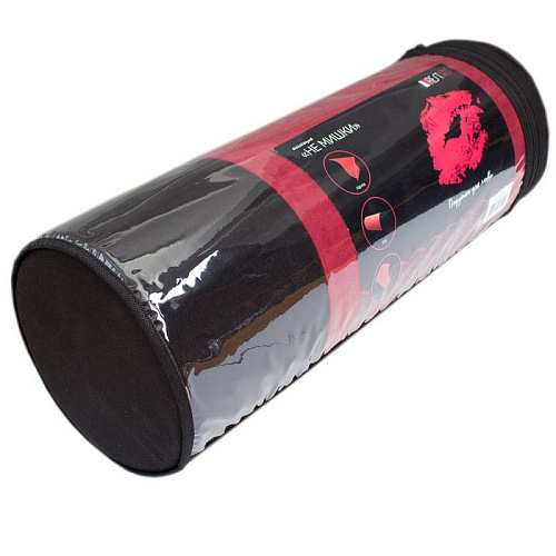 Малиново-чёрная подушка для любви RestArt POLI RA-500