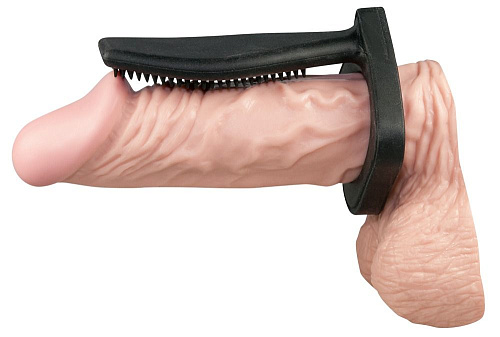 Чёрное кольцо для пениса Orion Rochen 0504858