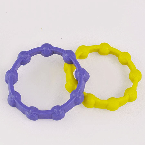 Разноцветные эрекционные  латексные  кольца с рельефом Sitabella 3300