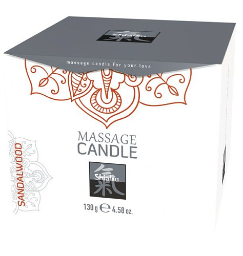 Массажная свеча с ароматом сандала Shiatsu 67120