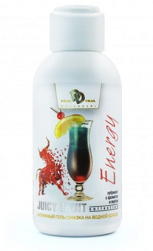 Интимный гель-смазка с ароматом энергетика БиоМед JUICY FRUIT BMN-0092 (100 мл)