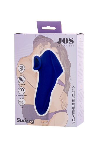 Фиолетовый клиторальный стимулятор JOS Swizzy 782031