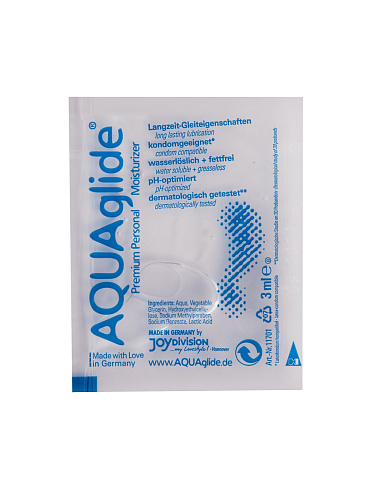 Пробник смазки на водной основе Joy Division Aquaglide 11729 (3 мл)