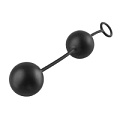 Чёрные анальные шарики из силикона Pipedream Elite Vibro Balls PD4640-23