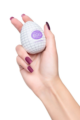 Мастурбатор-яйцо молочного цвета Tenga SPIDER EGG-003