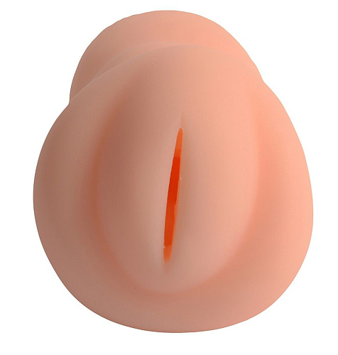 Мастурбатор телесного цвета  со сложным внутренним рельефом Real Real Woman RW72104