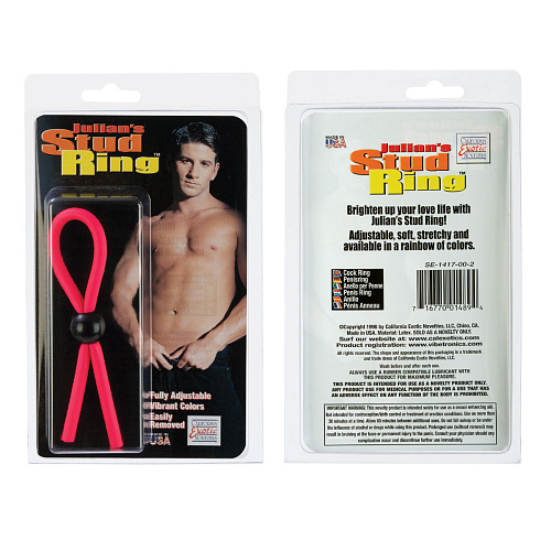 Разноцветные эрекционные кольца-лассо для пениса California Exotic Novelties JULIAN SE-1417-00-2