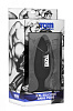 Чёрная анальная пробка XR Brands TF1766 (17,1 см)