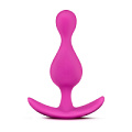Розовая фигурная анальная пробка Blush Novelties Luxe Explore BL-10480 (11,4 см)