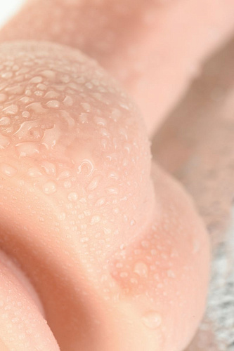 Телесный реалистичный вибратор-ротатор ToyFa Ulric 985003-1 (24 см)