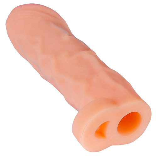 Фаллоудлинитель телесного цвета Lola toys SUPER HERO Champion 700103lola (17,5 см)