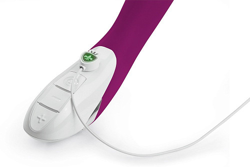 Двойной лиловый вибратор MyStim Bon Aparte 46852 (25 см)