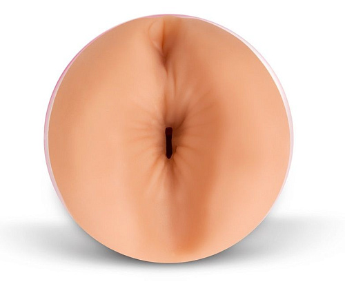 Двусторонний реалистичный мастурбатор телесного цвета, копия вагины и попки ФлешНаш Елены Берковой FNB1010