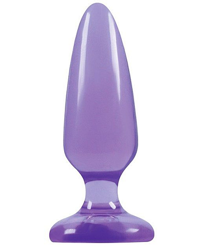Фиолетовая средняя анальная пробка NS Novelties Jelly Rancher Pleasure Plug Medium NSN-0450-35 (12,7 см)