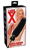 Чёрный надувной фаллоимитатор из латекса Orion Inflatable Latex Dildo 05099060000 (20 см)