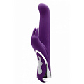 Фиолетовый перезаряжаемый вибратор Shots Media BV Rechargeable Rabbit Purple SHT233PUR (23,5 см)