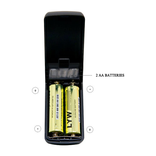 Вибратор-ротатор с присоской и пультом управления телесного цвета Baile BW-008015 (18 см)