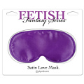 Фиолетовая сатиновая маска Pipedream Satin Love Mask PD3903-12