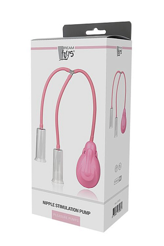 Двойная вакуумная помпа для сосков Dream Toys NIPPLE STIMULATION PUMP 21422