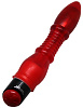 Красный гелевый вибратор Eroticon Carrie 30331 (25 см)