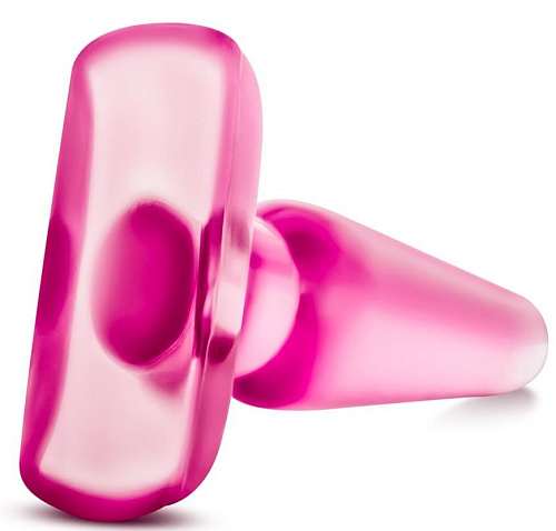 Розовая анальная пробка Blush Novelties Eclipse Anal Pleaser Medium BL-19700 (12 см)