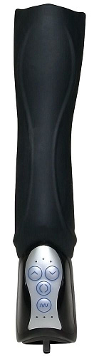 Мастурбатор чёрного цвета с вибрацией Orion Smile Hot Felatio 0574821