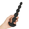 Чёрные анальные бусы с 3 моторами b-Vibe Cinco Anal Beads BV-011-BLK (20,5 см)