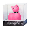 Розовый массажёр-кошка с вибрацией Big Teaze Toys I Rub My Kitty 27198