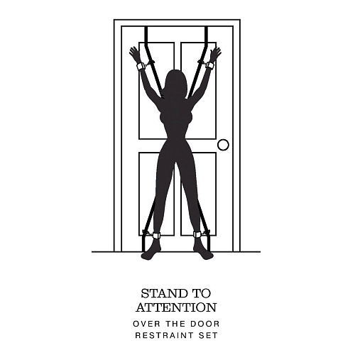 Набор для фиксации на двери Stand to Attention Fifty Shades of Grey FS-57758