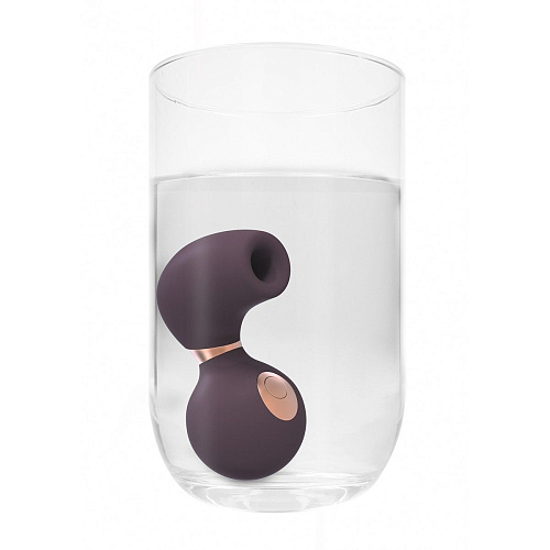 Фиолетовый клиторальный вакуум-волновой массажёр Irresistible Invincible IRR003PUR