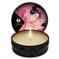 Массажная свеча с ароматом розы Shunga Rose Petals 4600