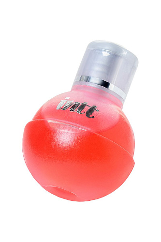 Массажное масло с ароматом малины и разогревающим эффектом INTT FRUIT SEXY Raspberry FS04 (40 мл)