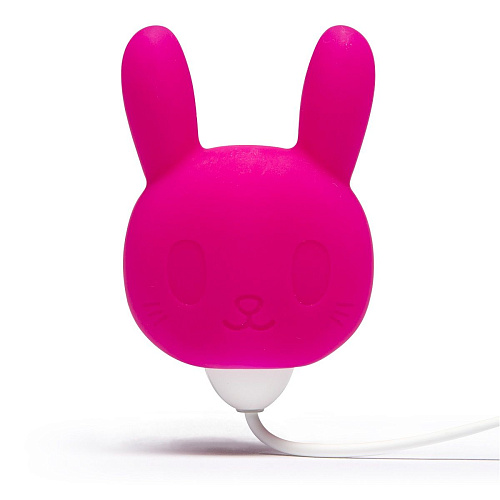Розовый клиторальный стимулятор-зайчик Tokidoki SILICONE PURPLE BUNNY CLITORAL VIBRATOR E27705