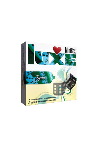 Презервативы Luxe Mini Box «Игра» 685 (24 упаковки × 3 шт)