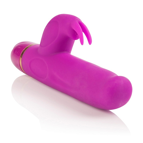 Лиловый вибратор с клиторальной стимуляцией California Exotic Novelties ENTINCE BELLE SE-4734-10-3