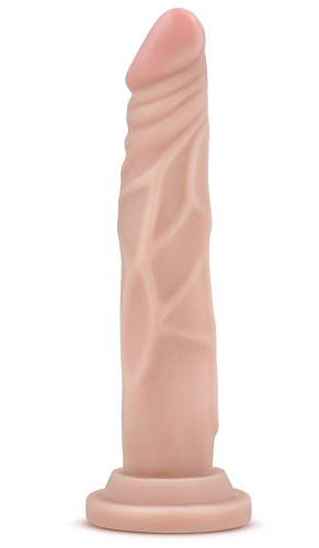 Телесный фаллоимитатор без мошонки с присоской Blush Novelties Dr. Skin Realistic Cock Basic 7.5 BL-26113