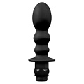 Чёрная насадка для душа для анальной стимуляции NMC HYDROBLAST 4INCH BUTTPLUG SHAPE DOUCHE 183286