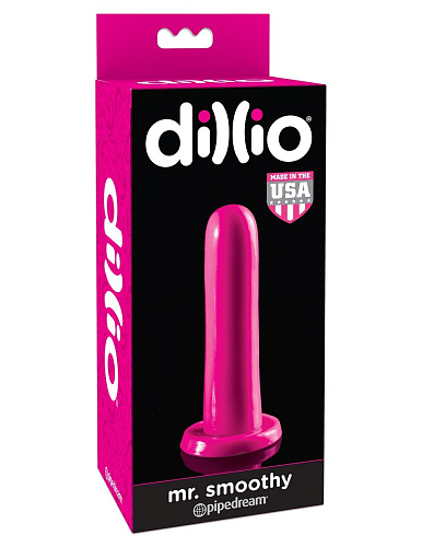 Розовый анальный плаг Pipedream Mr. Smoothy PD5303-11 (13,5 см)