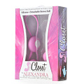 Розовый комплект вагинальных шариков Closet Collection THE ALEXANDRA BEN WA BALLS 390006