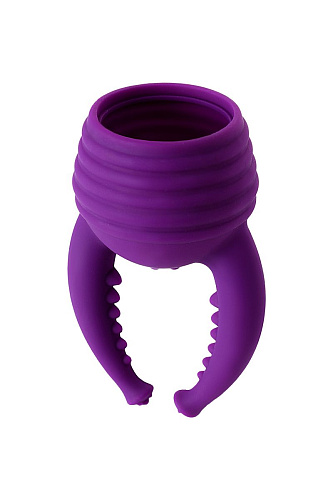 Фиолетовый вибромассажёр Eromantica Uma 230304 (20 см)